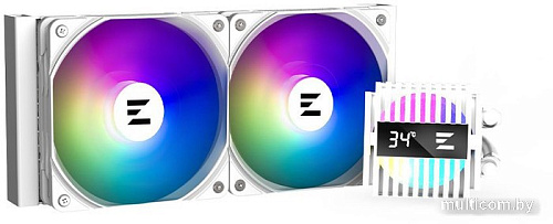 Жидкостное охлаждение для процессора Zalman ALPHA2 A24 (белый)