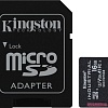 Карта памяти Kingston Industrial microSDHC SDCIT2/16GB 16GB (с адаптером)
