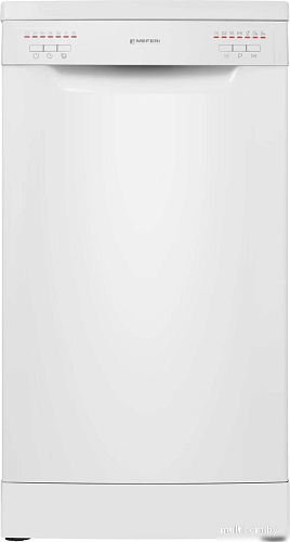Отдельностоящая посудомоечная машина Meferi MDW4562WH FS Light