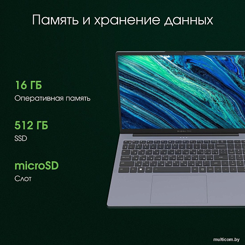 Ноутбук Digma Pro Cursus DN15R5-ADXW10