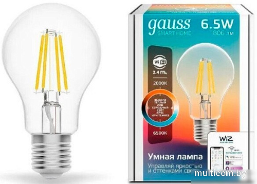 Светодиодная лампочка Gauss Smart Home 1220112