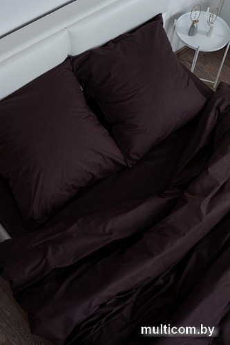 Постельное белье Миланика Шоколад Семейный (поплин г/к)