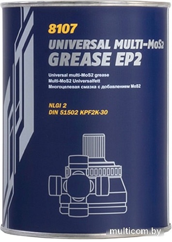 Mannol EP-2 Multi-MoS2 0.8кг 8107
