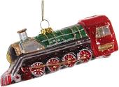 Елочная игрушка Shishi Паровоз 49441 (13 см)