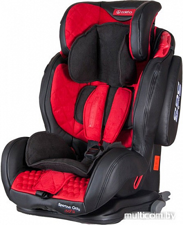 Автокресло Coletto Sportivo Only Isofix New (красный)