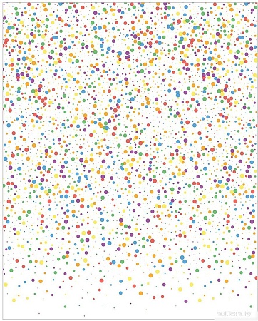 Скатерть JoyArty Новогоднее конфетти tc_290641 (180x145)