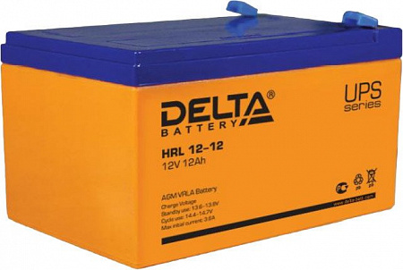 Аккумулятор для ИБП Delta HRL 12-12 (12В/12 А&middot;ч)