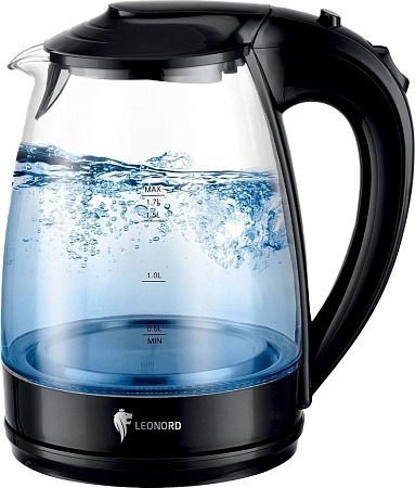 Электрический чайник Leonord LE-1514 107166 (черный)