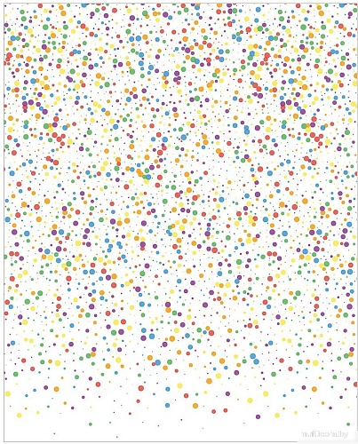 Скатерть JoyArty Новогоднее конфетти tc_290641 (180x145)