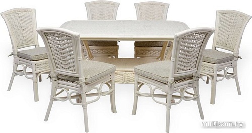 Стул Мир Ротанга Алекса (белый)