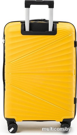 Чемодан-спиннер Pride PP-9702 (L, желтый)
