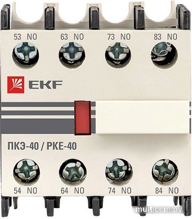 Приставка контактная EKF PROxima ПКЭ-40 4NO ctr-sc-26