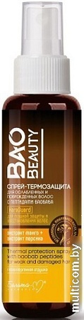 Спрей Belita Baobeauty Термозащита для ослабленных поврежденных волос 190 мл