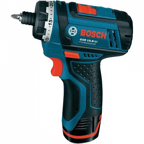 Дрель-шуруповерт Bosch GSR 10.8-LI Professional [0601992902]