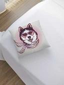 Чехол на подушку JoyArty Стильный пес sl_15531