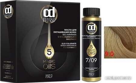 Масло для окрашивания Constant Delight Olio-Colorante без аммиака 9.0 экстра светло-русый