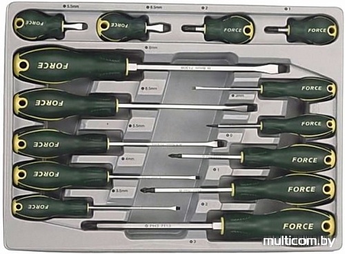 Набор отверток Force 2142 (14 предметов)