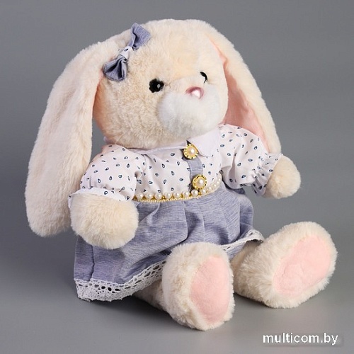 Классическая игрушка Milo Toys Little Friend Зайка в сиреневом платье 9905647