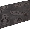 Придверный коврик SunStep Следы 45х75 31-071 (черный)