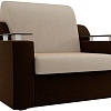 Кресло Лига диванов Сенатор 100690 60 см (бежевый/коричневый)