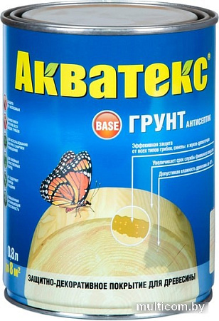 Антисептик Акватекс Грунт-антисептик (бесцветный, 0.8 л)