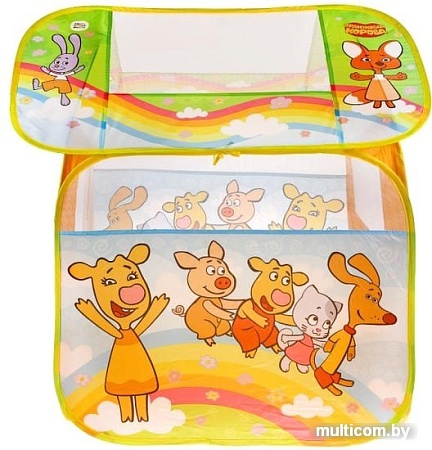 Игровая палатка Играем вместе Оранжевая корова GFA-OC-R