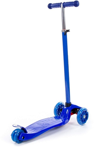 Двухколесный детский самокат Полесье 0072 94506 (синий)