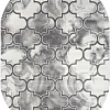 Ковер для жилой комнаты Bossan Nizza 1850B-KGRI-AGRI-OVAL (1.6x3)