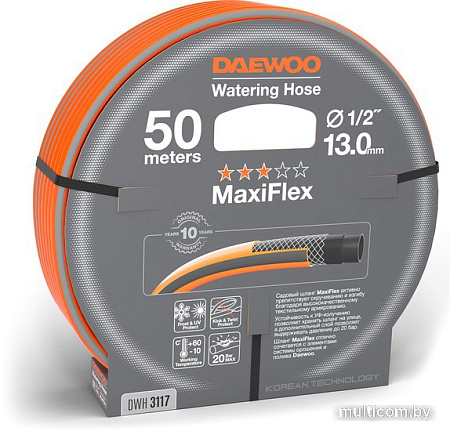 Шланг Daewoo Power MaxiFlex DWH 3117 (1/2", 50 м)