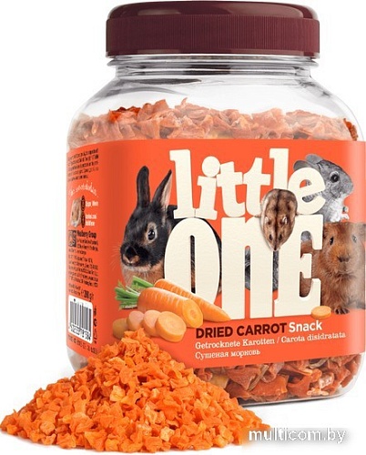 Корм для грызунов Mealberry Little One Сушеная морковь 200 г