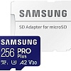 Карта памяти Samsung PRO Plus microSDXC 256GB MB-MD256SA/EU (с адаптером)
