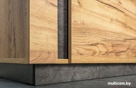 Тумба Mobi Арчи 10.86 (дуб золотой craft/камень темный u3705)