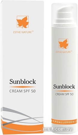 Крем солнцезащитный Esthe Nature Sunblock SPF50 50 мл