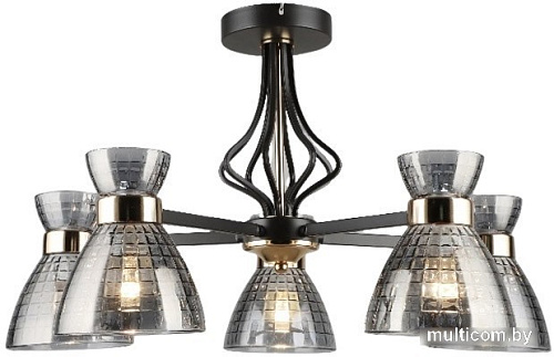 Люстра средней высоты Mirastyle SX-N-5694/5 COFFEE+FGD
