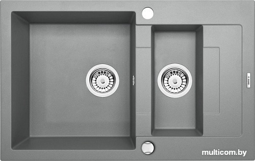 Кухонная мойка Deante Rapido ZQK S513 (серый металлик)