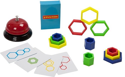 Развивающая игра Bondibon Скоростные фигуры ВВ3448