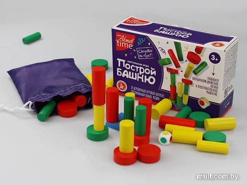 Развивающая игра Десятое королевство Построй башню Актив Time 04329