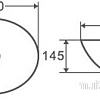 Умывальник D&amp;K Matrix DT1390716 (белый)