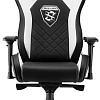 Кресло Sharkoon Shark Skiller SGS4 BK/WH (черный/белый)
