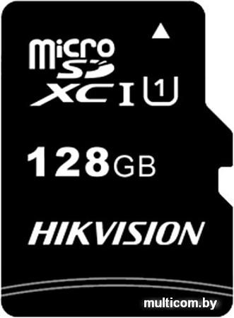 Карта памяти Hikvision microSDXC HS-TF-C1/128G 128GB