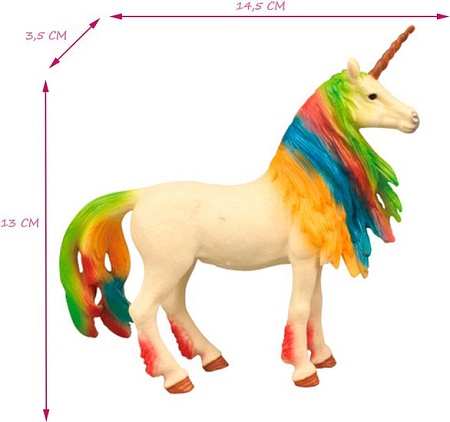 Набор фигурок Masai Mara Мир фэнтези. Семья белых единорогов MM206-404