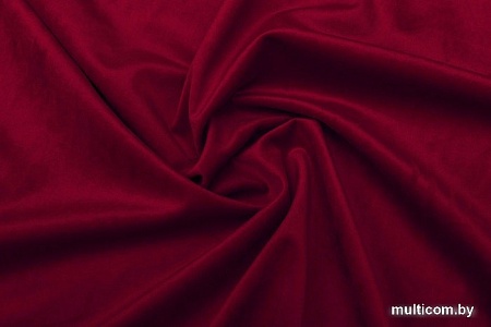 Диван Brioli Честерфилд трехместный (микровелюр, В48 вишневый)