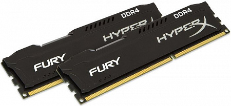 Оперативная память HyperX Fury 2x4GB DDR4 PC4-21300 HX426C16FB3K2/8