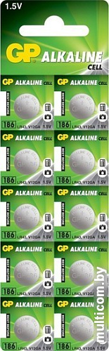 Батарейки GP Alkaline 186 10 шт.