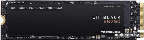 SSD WD Black SN750 500GB WDS500G3X0C
