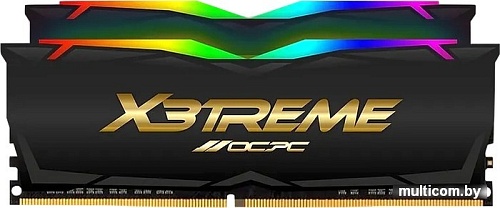 Оперативная память OCPC X3 RGB Black Label 2x8ГБ DDR4 4000 МГц MMX3A2K16GD440C19BL