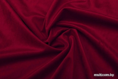 Диван Brioli Честерфилд трехместный (микровелюр, В48 вишневый)