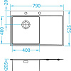 Кухонная мойка Alveus Pure 40 [1103651]
