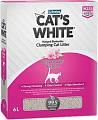 Наполнитель для туалета Cat's White Baby Powder Scented Box 6 л