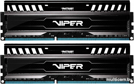 Оперативная память Patriot Viper 3 Black Mamba 2x4GB KIT DDR3 PC3-12800 (PV38G160C9K)